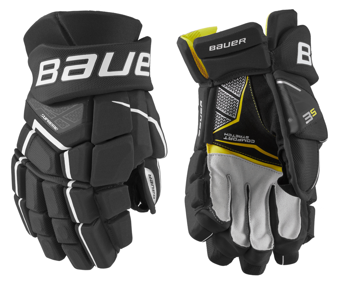  Bauer Supreme 3S Intermediate Hockey Gloves