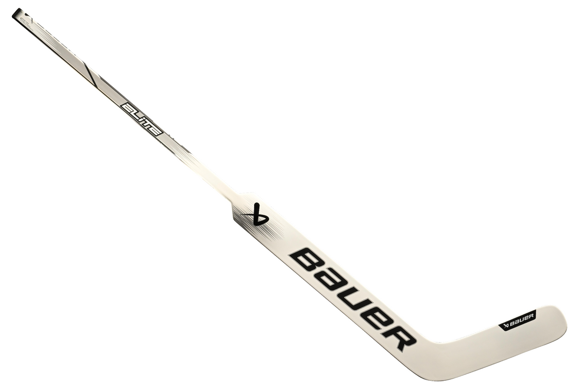  Bauer Elite 2023 Senior Goalie Stick (White/Black)