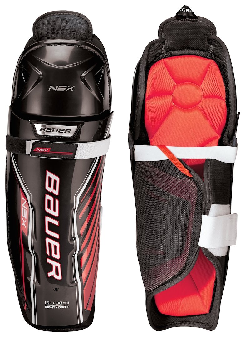  Bauer NSX Junior Shin Guards