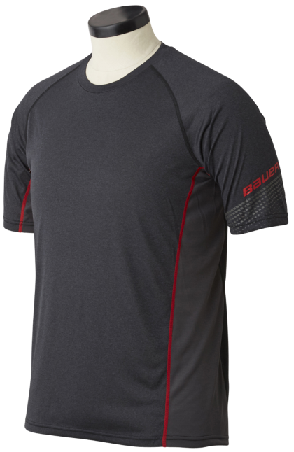  Bauer S19 Essential Short-Sleeve Baselayer Top Youth