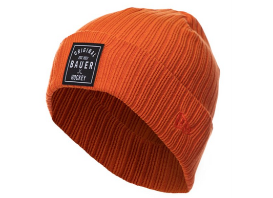  Bauer New Era Rib Knit Patch Senior Beanie