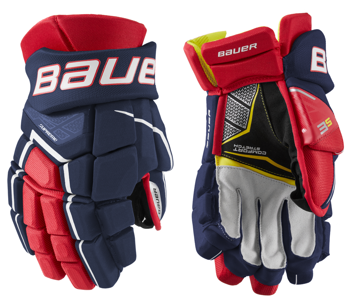  Bauer Supreme 3S Intermediate Hockey Gloves